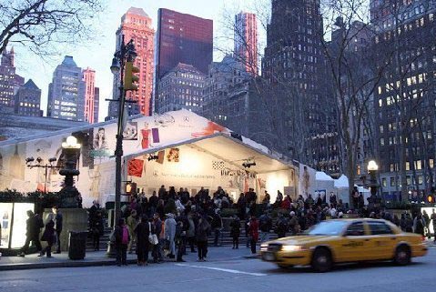 Bryant Park Tents - New York Fashion Week